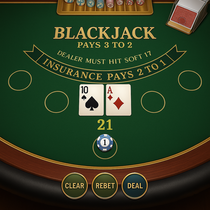 Sportuna - Blackjack Table Game - Beat the Dealer